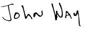 John Way signature